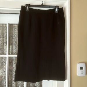 H&M black pencil skirt.  Size 6